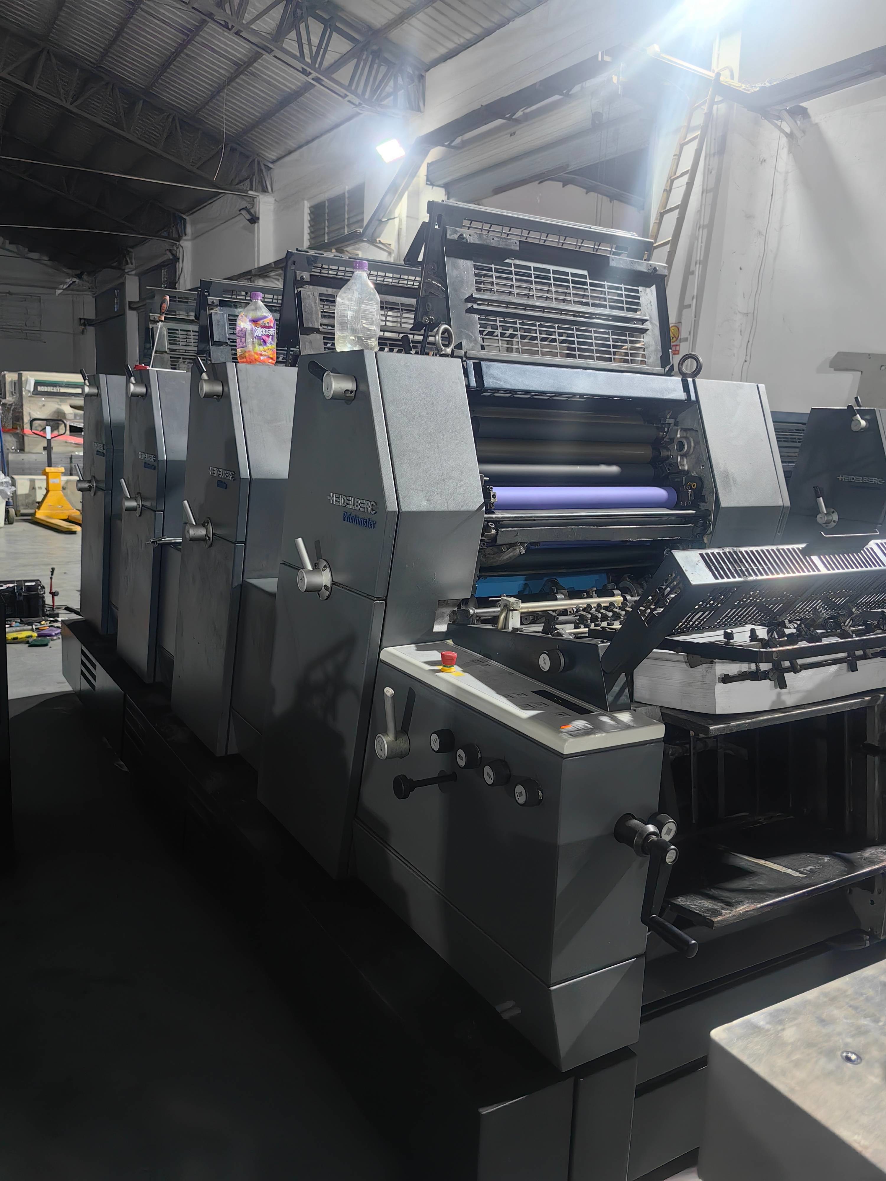 Offset GTO52-4 Press Heidelberg Printing Machine 52*36cm