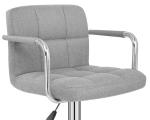 Comfortable Padded Fabric Bar Height Stools