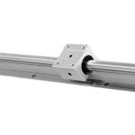 Aluminum Cylindrical Sbr20 Linear Rail TBR20LUU Rail Linear Bearing SBR20UU