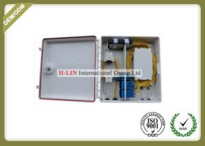 Quality Outdoor Fiber Optic Termination Box / Plastic Splitter Distribution Box For Drop Cable wholesale
