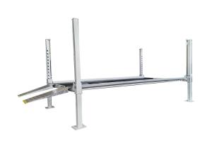 Quality Hydraulic 4 Post Car Lift 9000 Lb Oil Pressure 18mpa wholesale