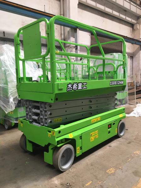Electric DC Power Scissor Lift Working Height 10m Mobile Elevating Working
