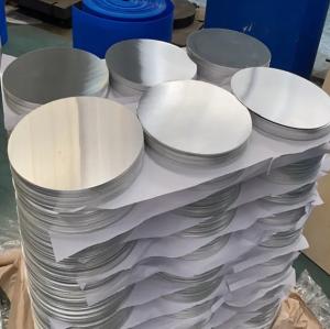 Quality Customize Silver Deep Drawing Aluminium Discs Round For Spinning wholesale