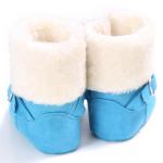 Fancy fuzzy Winter snow warm boy and girl baby shoes boots