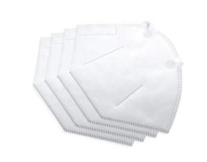 Quality Low Breath Resistance FFP2 Face Mask , White FFP2 Respirator FDA Certificate wholesale