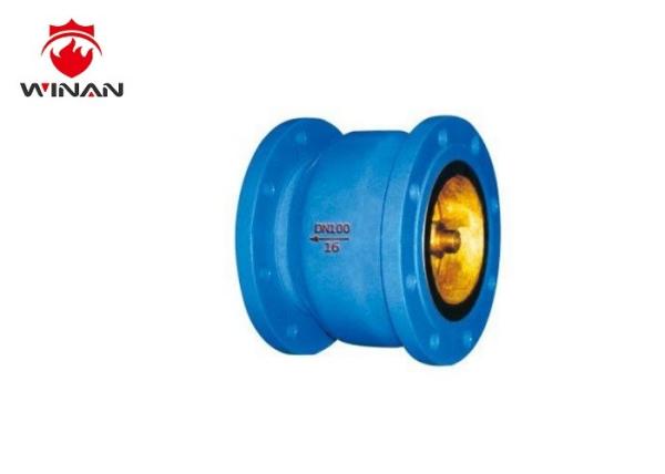 Fire Fighting Silencing Check Valve Cast / Ductile Iron Material Color