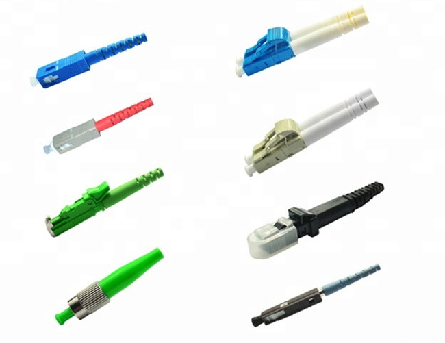 APC / UPC Lc Sc Fiber Connectors Durablity <0.2dB Typical Change