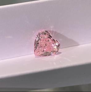 Quality Loose Synthetic Heart Shape Lab Grown Pink Diamonds 1.53ct NGTC Certificated VS2 wholesale