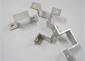 Quality Sliver Metal Stamping Parts Bracket Hold Clamp Pole Aluminum ANSI Standard wholesale