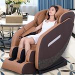 4D Real Relax Full Body Massage Chairs Woven SAA Recliner ROHS With Straight