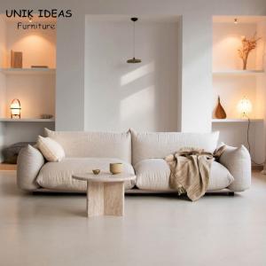 Quality Modular Living Room Sectional Sofa 120cm 2 Seater White Cloud wholesale