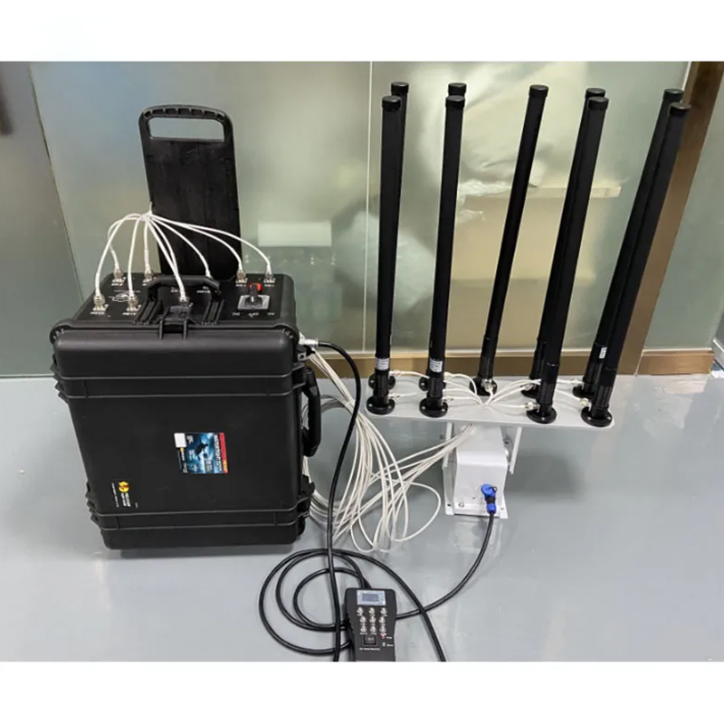High Power Vehicle Drone Radio Frequency Jammer UAV Detection Defense