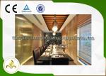 LPG / Butane Rectangle Shape Nine Seats Teppanyaki Grill Table