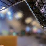 Frosted Acid Etched Glass Suede Textured Tempered Decreration