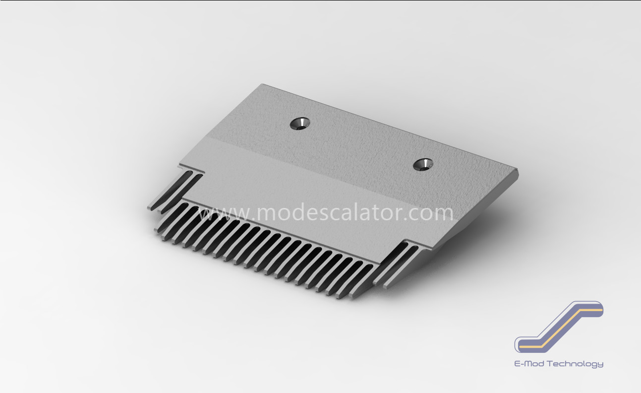 Set of Escalator Floor Plate Included Comb + Comb Plate + Middel Plate + Floor plate