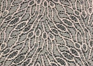 Quality Customized Jacquard Cotton Nylon Lace Fabric Shrink-Resistant SGS CE CY-LW0105 wholesale