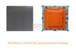 Ultra Thin Waterproof Led Display Cabinet Ultra Bright Full Hd