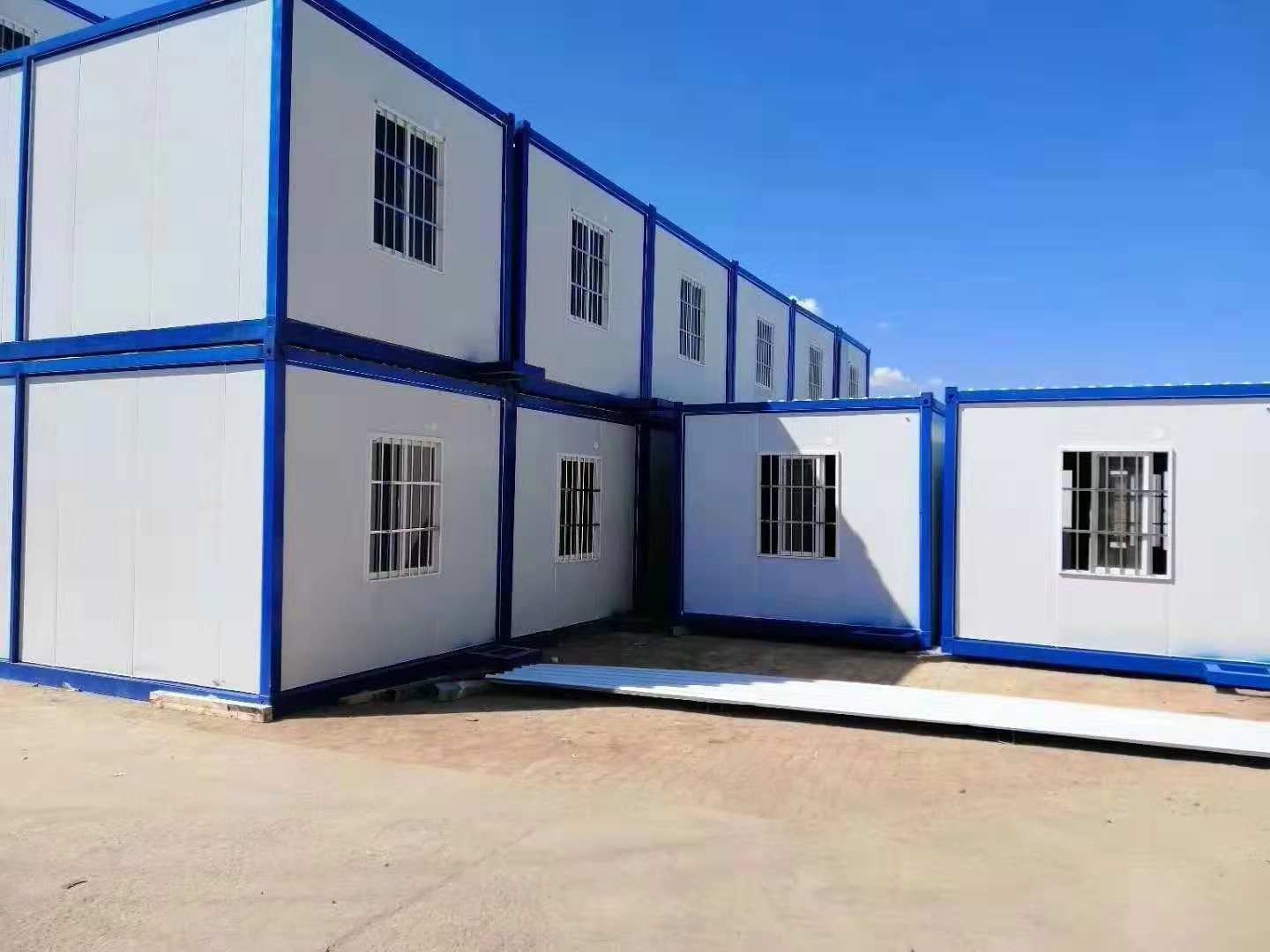 Innovative Stylish Prefab Container House Homes Eco Friendly Green Material