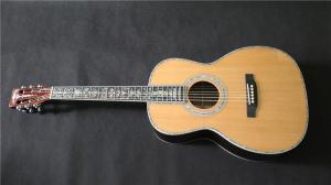 Quality Acoustic Guitar,Solid Korean pine top,OEM Ebony fingerboard 41 inch 00045 Acoustic Guitar wholesale