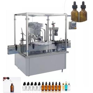 Quality Tincture Perfume Glass Bottle Vial Filling Capping Machine 316SS wholesale