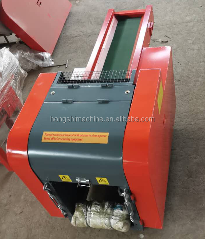 Fiberglass chopper/polyester yarn waste recycling machine/jeans fabric cutting machine