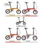 Importer Crius 14 Inch Road Mountain Bike Folding Bicycle Lightweight For Adult
