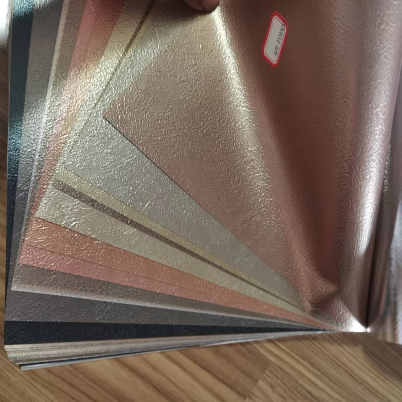 Vacuum Press PVC Lamination Film 1250mm Width PVC Decorative Film