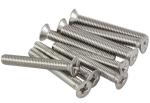 Din965 Countersunk Head Bolt M16 Zinc Plated Screws Coarse Thread