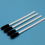 TX712 Lint Free Black Square Sponge Stick White Handle Rectangular Cleanroom