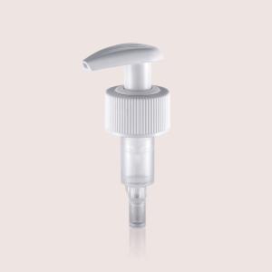 China JY302-01 Smooth Plastic Lotion Pump Of Left & Right Twist Lock With Small Actuator on sale