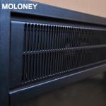 750mm Modern Built In Electric Fireplace Wood Mantel Two Levels Heating