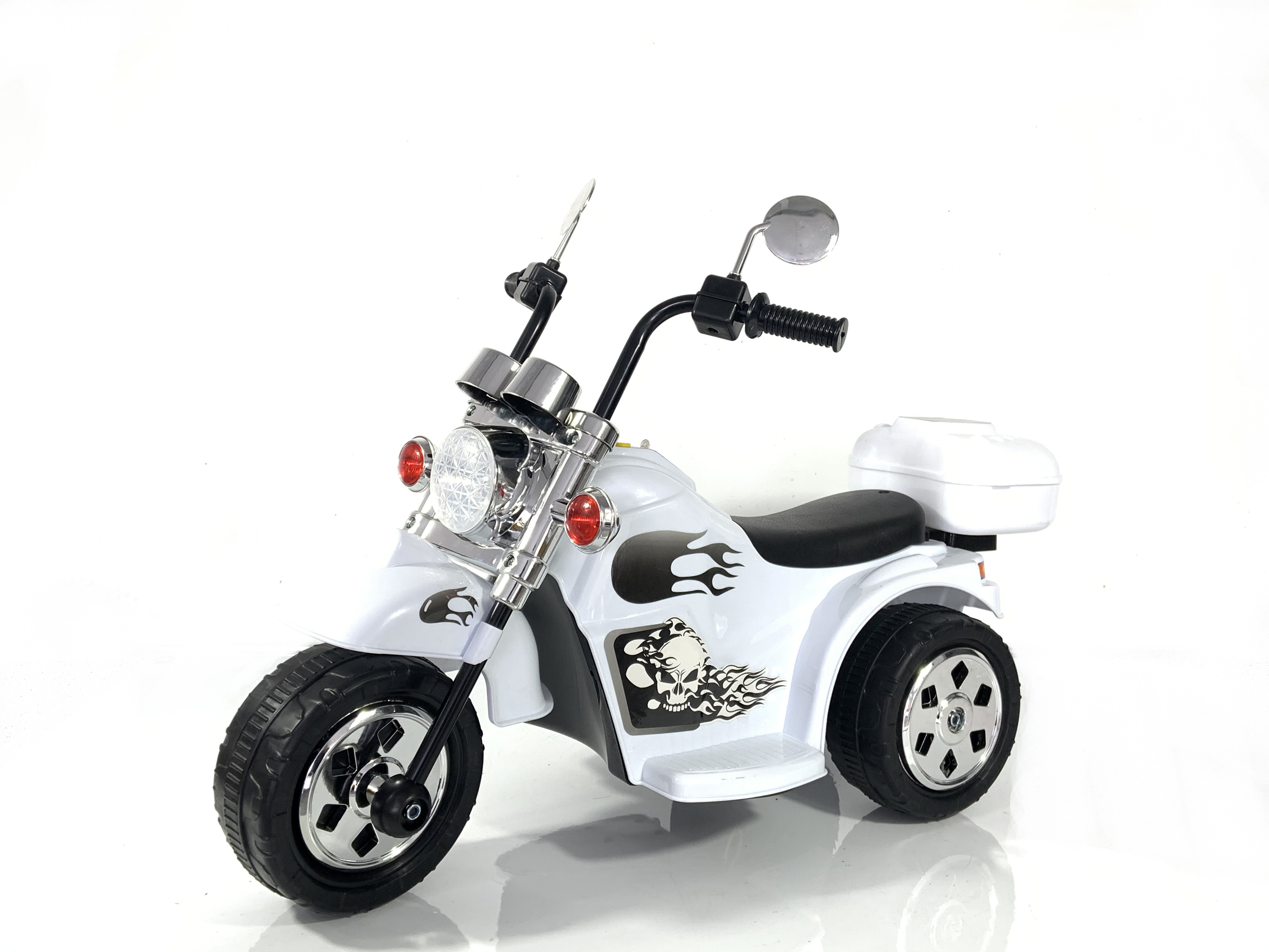 Plastic Enduro Three Wheel Electric Kids Ride On Car with Lights and Adjustable Speed