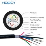 Outdoor Underground Armoured Optical Fiber Cable G652D Single Mode GYTA 250µm
