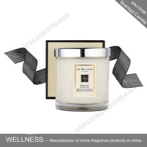 Quality Natural Soy Wax Candles In Clear Glass Jar wholesale