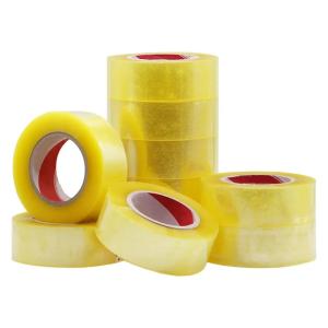 Quality Transparent Clear BOPP Adhesive Tape Packing OPP Carton Sealing wholesale