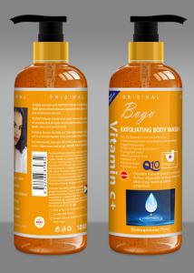 Quality Apricot Honey Exfoliating Shower Gel Anit Darkness Liquid Body Soap wholesale