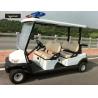 Buy cheap Comfortable Electric Golf Buggy , 4 Person Golf Cart Alarm Lights For Patrol from wholesalers
