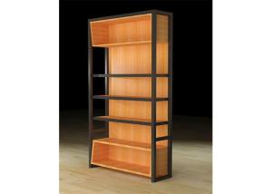 Quality Light Duty Wooden Display Cabinets , Wall Hanging Display Case For Retail Store wholesale