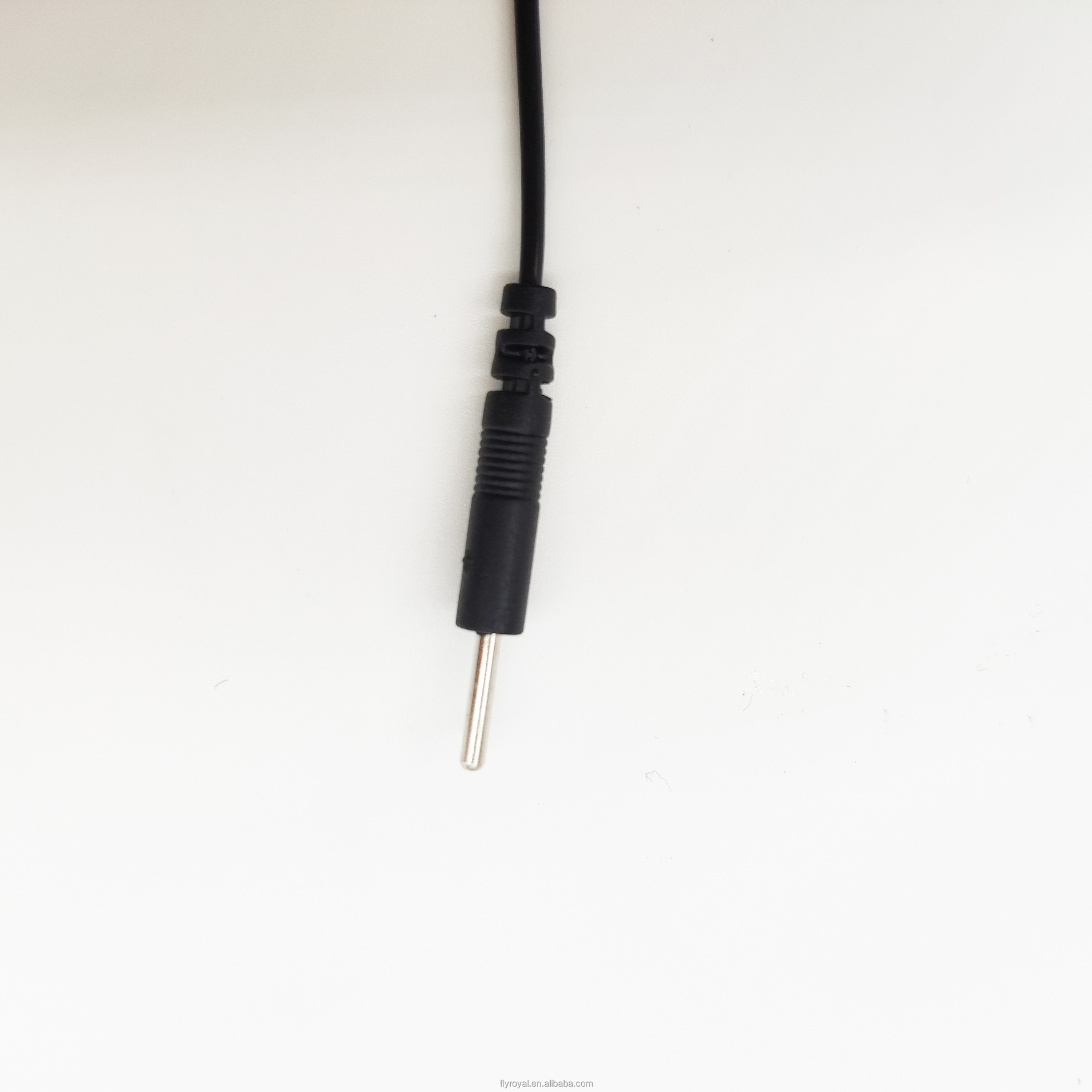 3.5mm Elbow Audio Jack To 2.0mm DC Pin Connector Lead Wire TENS Units Electrode Needle ECG Cable Medical