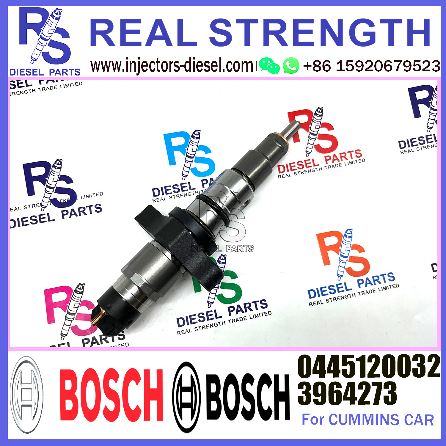 brand new diesel common rail fuel injector for 04-09 DODGE RAM CUMMINS 5.9L 0445120238 0445120032