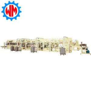 Quality PLC Control Automatic Sanitary Napkin Production Machine 380 V 3 Phase wholesale