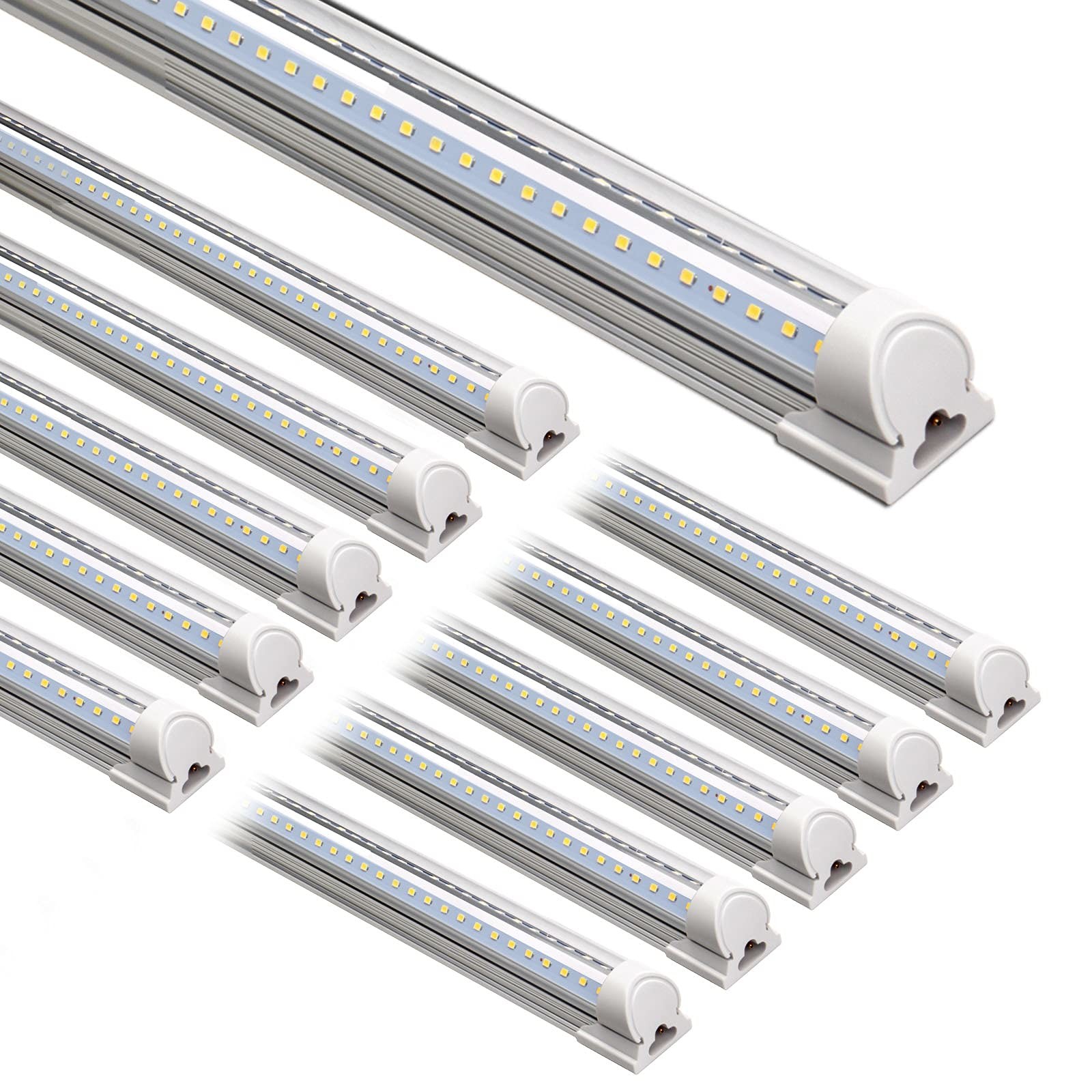 T8 LED Tube Light V Shape Aluminum Fluorescent Lamp integrated for indoor lighting