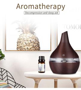 300ml USB Electric Aroma air diffuser wood Ultrasonic air humidifier for home