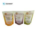 Glossy Customized Printed Mylar Food Bags Stand Up Sealed Durable