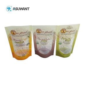 Quality Custom Logo Stand Up Cookies Food Packaging Pouches With Zipper wholesale