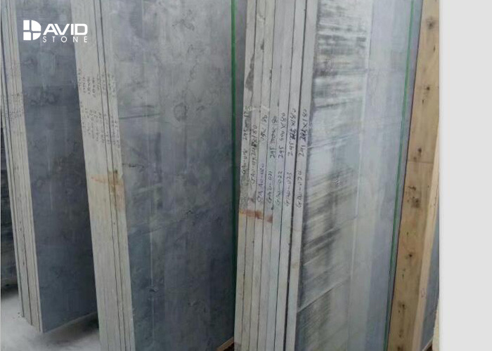 30mm Thickness Limestone Patio Slabs Honed / Polished / Flamed Surface Treament