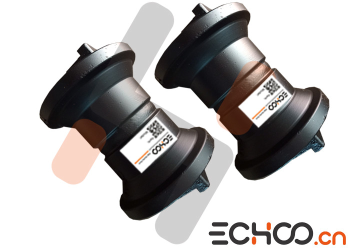 Impact Kobelco SK45SR Bottom Rollers Excavator With Dual Edges Smooth Finish Track Roller