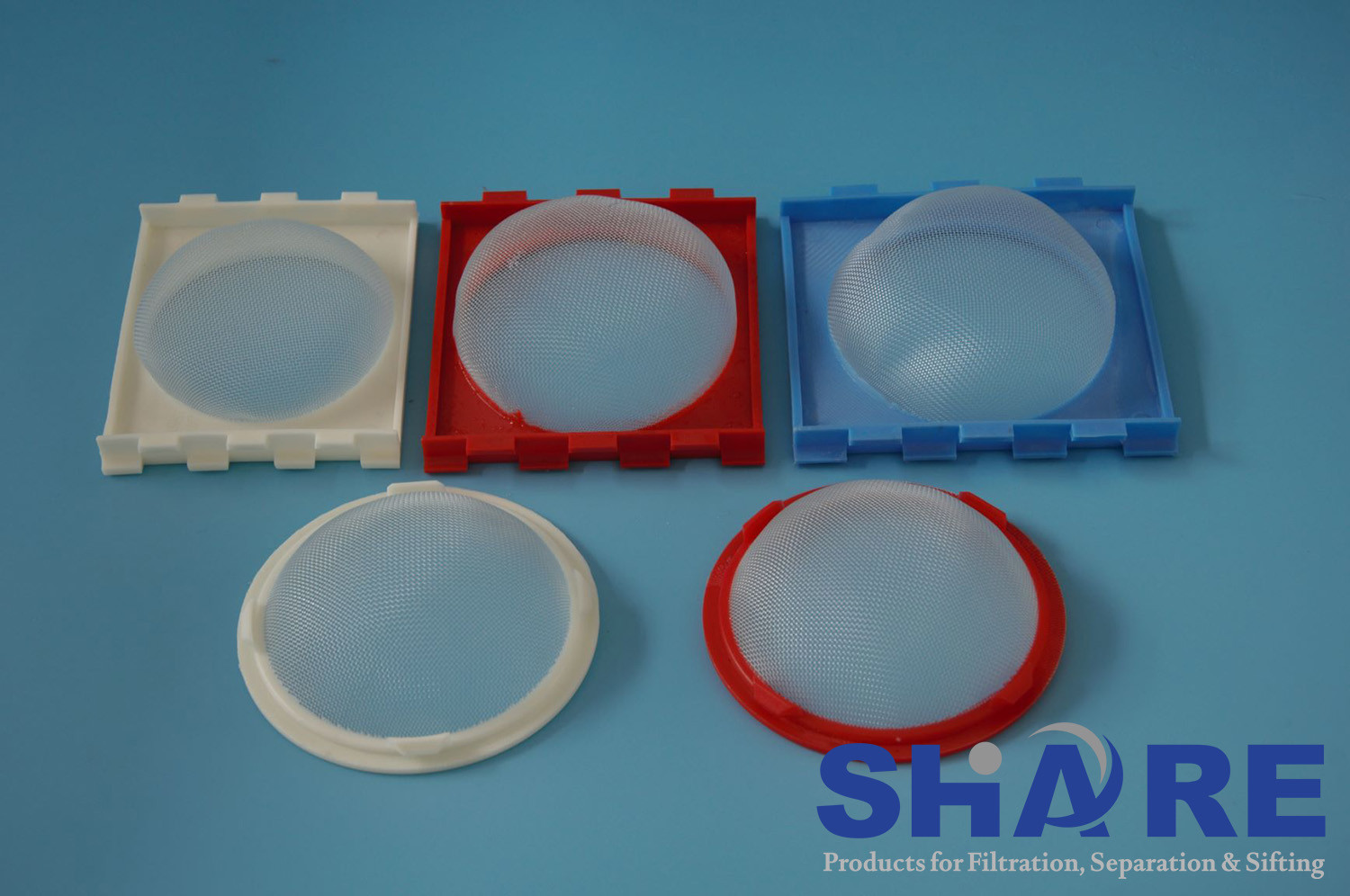 Square Shape Nylon Filter Mesh Proofer Cups FDA Compliance For Bakery Industry