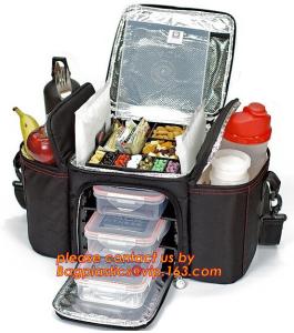 Quality custom polyester non woven cans thermal frozen food lunch insulated cooler bag wholesale