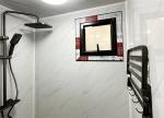 20-foot gray carved board expansion container house
